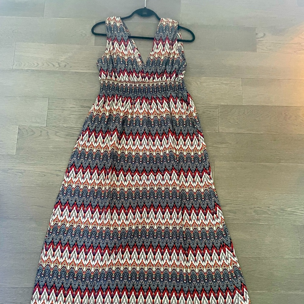 Monsoon maxi summer dress. Size medium.